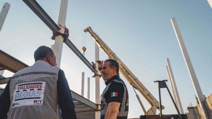 Supervisa Adrián de la Garza construcción del C4 norte