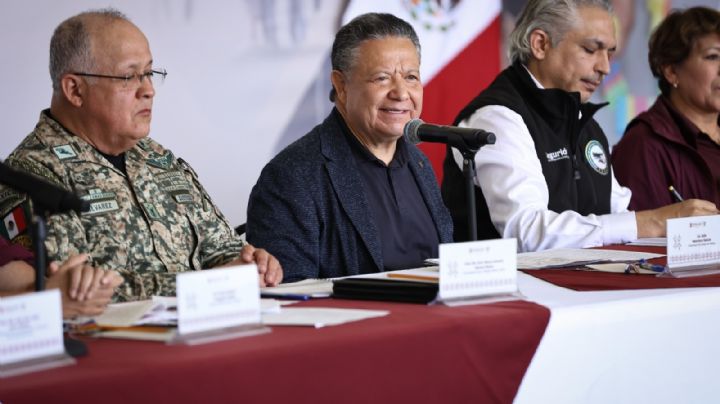 Julio Menchaca encabeza reunión para el combate al robo de vehículos