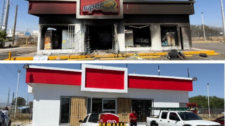 Cumple un mes y no terminan de arreglar Super Q incendiado por sicarios de “El Mencho” en León
