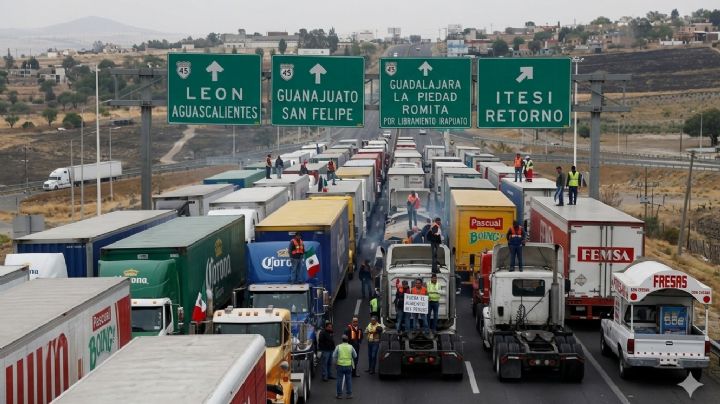 Bloquearán carreteras en Guanajuato este 6 de abril, confirma líder transportista