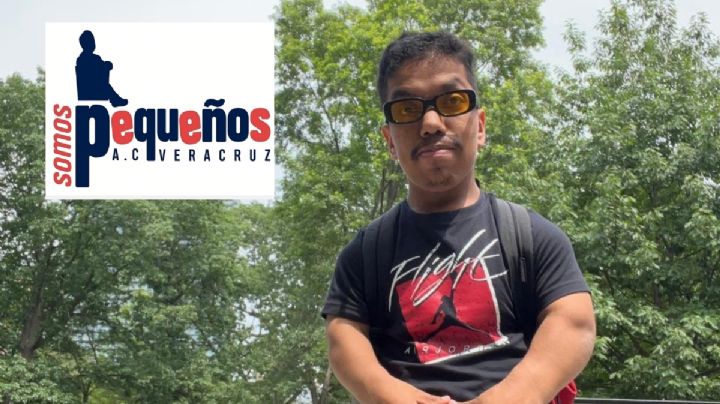 "No queremos ser los vulnerables" Jesús Martínez, miembro de Somos Pequeños Veracruz