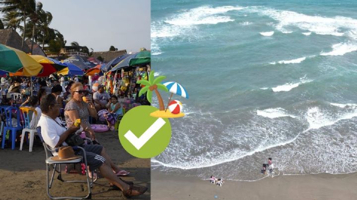 Semana Santa 2026: las playas del norte de Veracruz libres de suciedad, según Cofepris