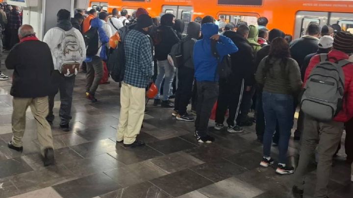 Metro CDMX: aglomeraciones y avance lento de trenes en Líneas 3, 7, 8, A y B