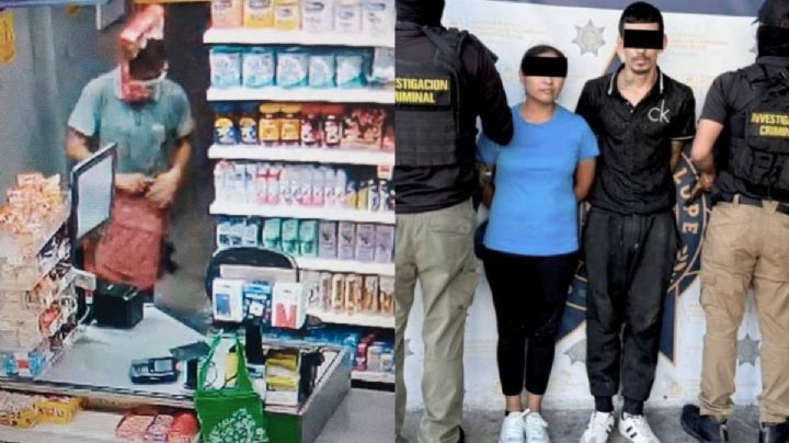Caen "El Trix" y su pareja en Nuevo León; los ligan al robo de tiendas de conveniencia