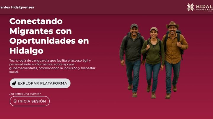 Lanzan página web hidalguense para que migrantes en Estados Unidos soliciten programas o trámites
