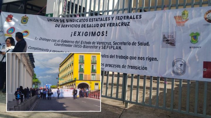 Personal de Salud estalla en protestas en ciudades de Veracruz hoy 30 de marzo; esto exigen