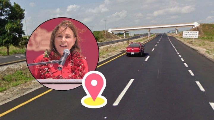 Rocío Nahle pedirá a Capufe reencarpetar esta autopista federal de Veracruz