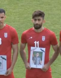 Foto descriptiva de: Irán exhibe fotos de niñas víctimas tras golear a Costa Rica