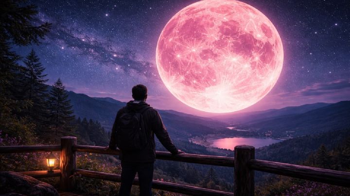 Luna Rosa: cuándo y cómo ver este fenómeno astronómico en México