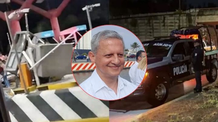 FGR investiga a trailero tras impactar en caseta de La Antigua y ocasionar persecución en Veracruz