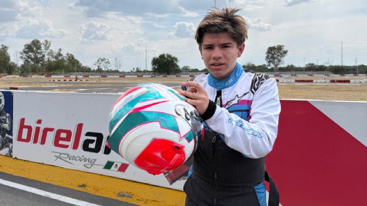 Sin dinero para correr pero con talento para ser el próximo Checo Pérez