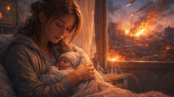 Amor bajo las bombas: la madre que venció al miedo en Ucrania