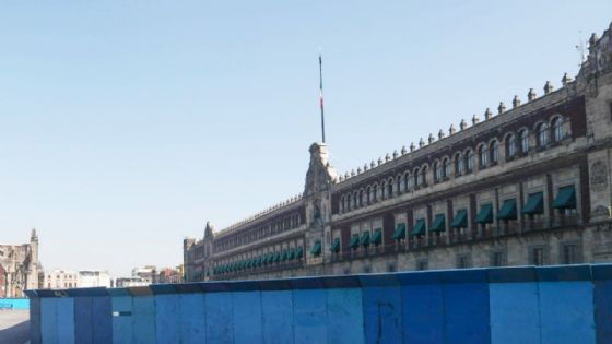 8M: Sheinbaum confirma "blindaje" en Palacio Nacional