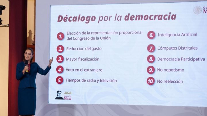 La reforma electoral de la presidenta Sheinbaum: consolidar la democracia