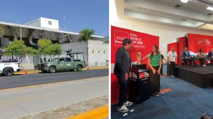 VIDEO: Más de 50 soldados custodian la Copa del Mundo en León