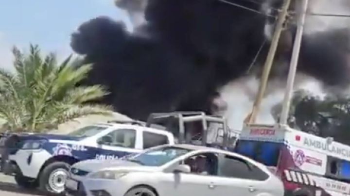 Arde recicladora por feroz incendio en Chiconautla, Ecatepec