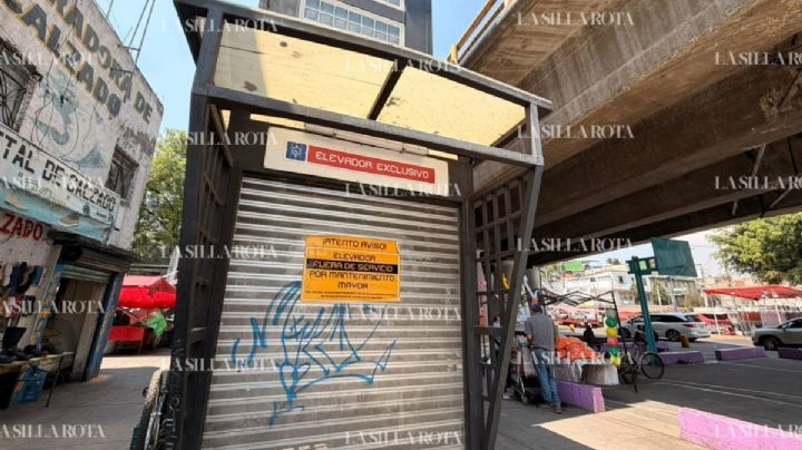 Metrobús Línea 5: fallas en elevadores hacen sufrir a adultos mayores y personas con discapacidad