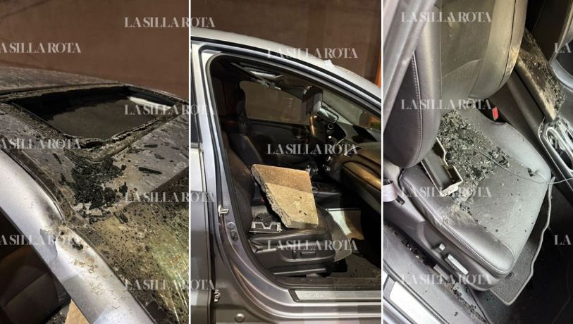 “Me aventaron una roca de 30 kilos”: automovilistas son agredidos en Circuito Interior 