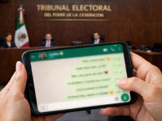 Justifica Sala Regional del Tribunal sentencia sobre conversaciones de whatsapp