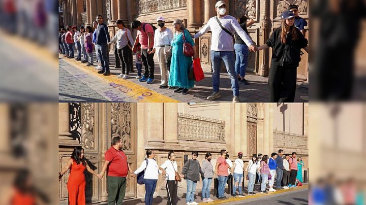 Leoneses se organizan para proteger la catedral este 8M