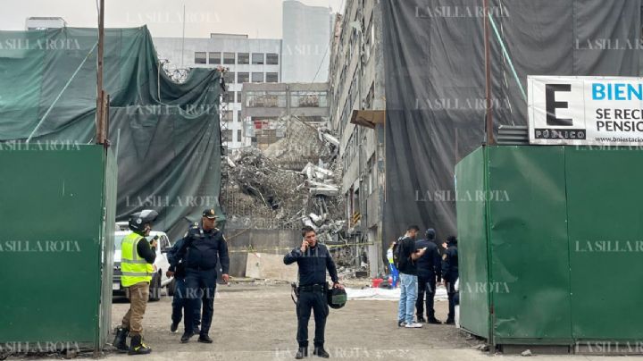 Confirman un muerto tras colapso de edificio en demolición en San Antonio Abad