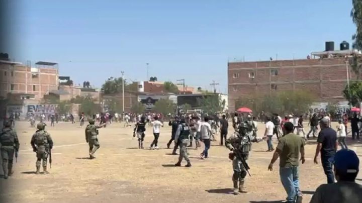 Otra riña por un partido de fútbol en Guanajuato, esta vez en San Francisco del Rincón