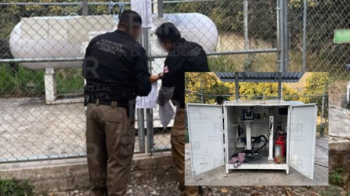 Catean inmueble en municipio de Veracruz por presunta venta ilegal de gas LP