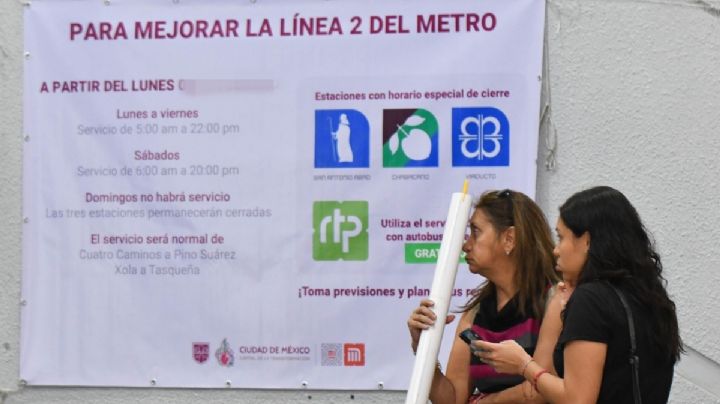 ¿Qué estaciones del Metro CDMX Línea 2 estarán cerradas el 2 de abril y cómo moverse?