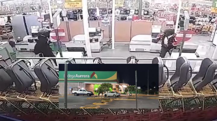 Asaltan Bodega Aurrera Las Torres en Celaya; golpean a un guardia y amagan a empleados