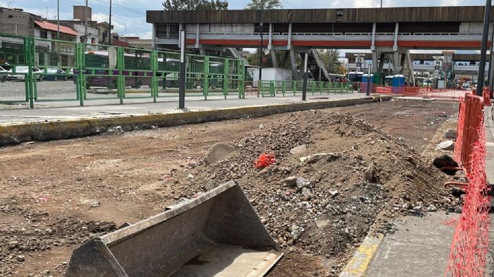 Denuncian irregularidades en obras de línea 3