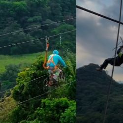 Bicicletas y columpios al vacío, nuevos atractivos turísticos extremos que construyen en Ixtaczoquitlán