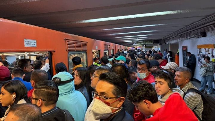 Metro CDMX: caos por retrasos y avance lento de trenes en seis líneas