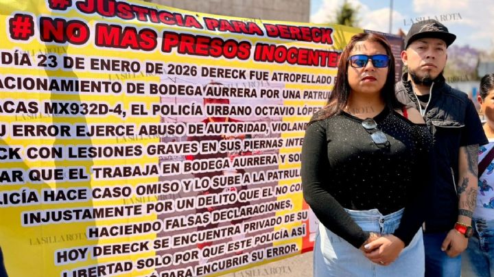 Patrulla lo atropella y termina en prisión acusado de robo; familia denuncia irregularidades