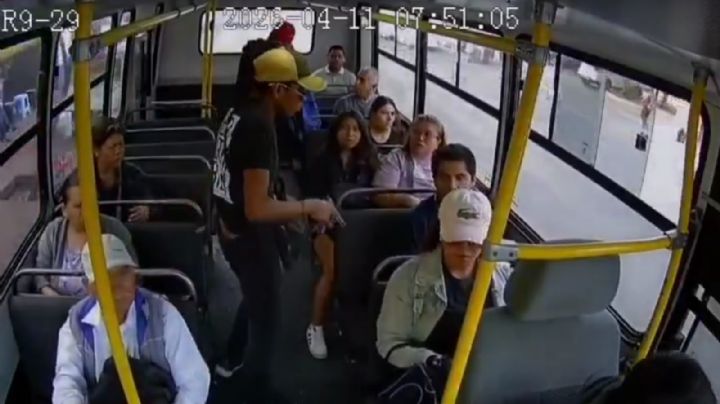 Graban asalto en transporte colectivo de Cuernavaca; los delincuentes huyen con el botín