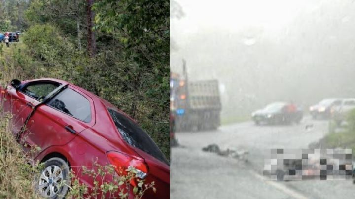 Accidentes múltiples en carretera: Muere joven potosino en Tlanchinol