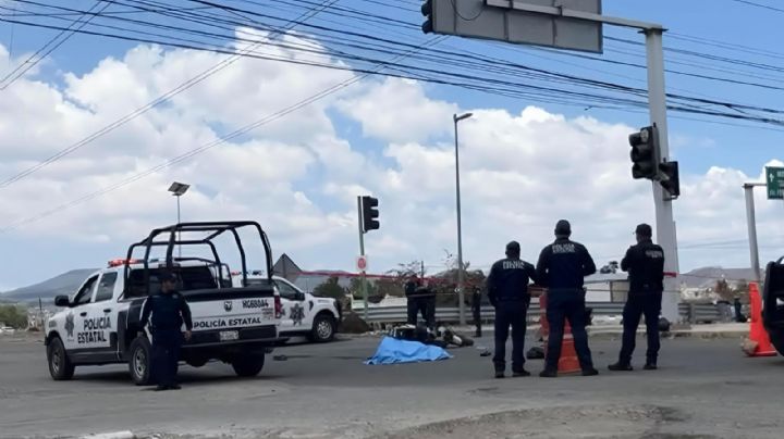 Motociclista pierde la vida en Pachuca tras brutal choque en Las Torres