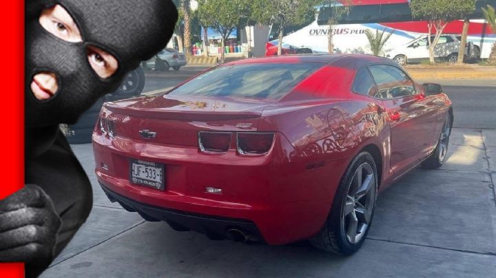 Robo de Camaro en Hidalgo acabó en un falso reporte y aparente pelea de pareja