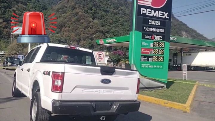 Código rojo: a balazos asesinan a pareja en gasolinera de Río Blanco