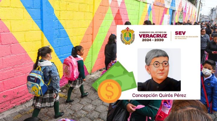 Beca Concepción Quirós de 3 mil pesos para niños de kinder en Veracruz; cómo solicitarla