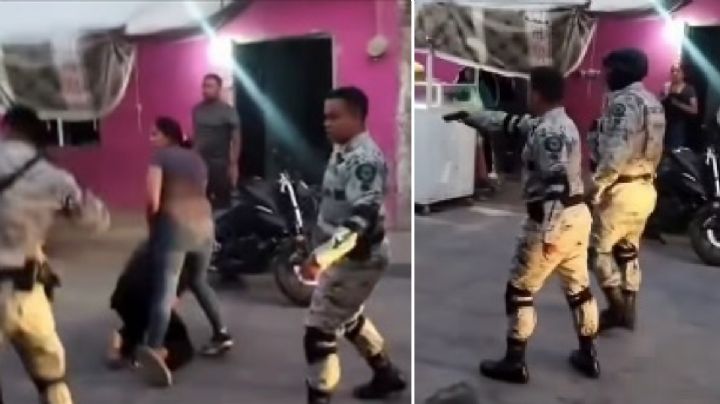 Enfrentamiento entre vecinos de la León I y Guardia Nacional