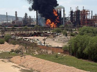 Incidente en Refinería de Tula por falla operativa