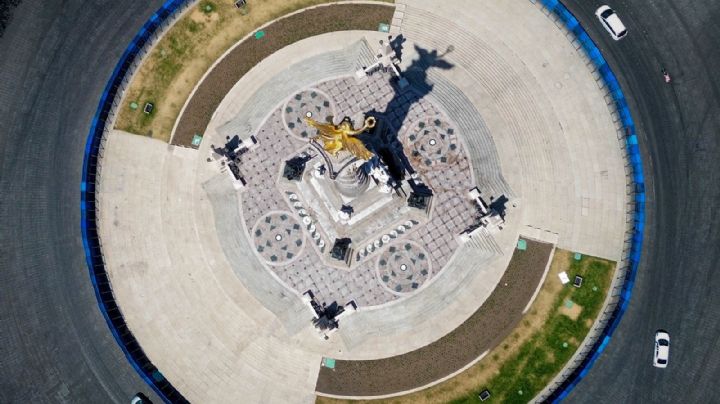 La imagen desde el aire