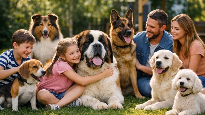 7 razas de perros ideales para niños: son seguras y cariñosas