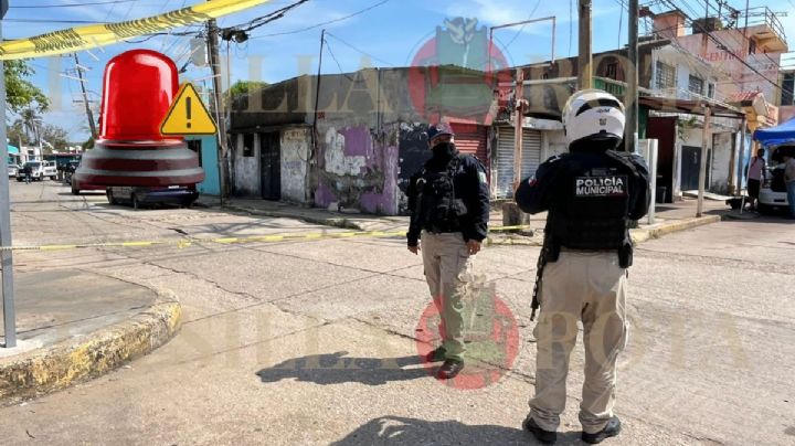 En plena visita de Rocío Nahle, se registra balacera en Coatzacoalcos; hay 1 policía lesionado