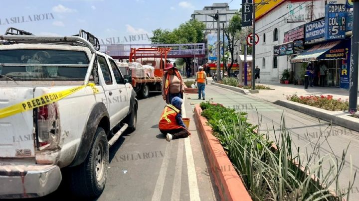 Corrigen fallas en ciclovía de Tlalpan previo a inauguración