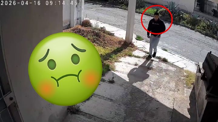 No aguantó a llegar al baño; hombre deja asqueroso regalo afuera de casa de Mineral de la Reforma | VIDEO