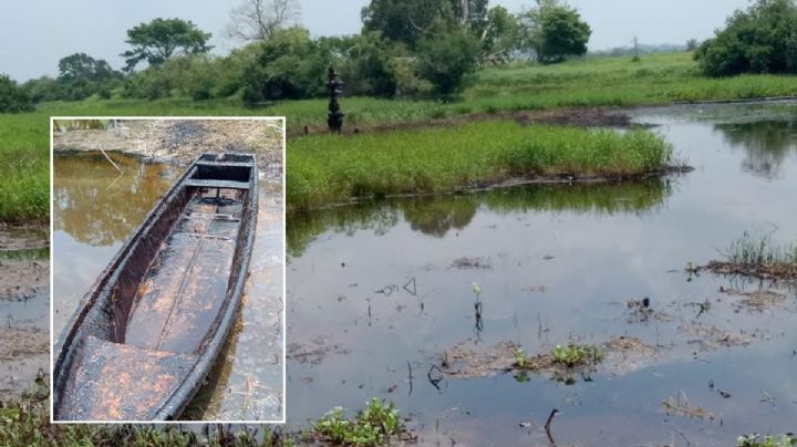 Nuevo derrame de hidrocarburo amenaza al sur de Veracruz, en laguna de Minatitlán
