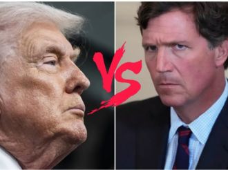 Donald Trump vs Tucker Carlson: cruzan acusaciones de "Anticristo" y de "bajo coeficiente"