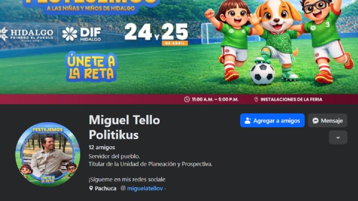 Suplantan identidad de Miguel Tello en redes para ofrecer falsas inversiones