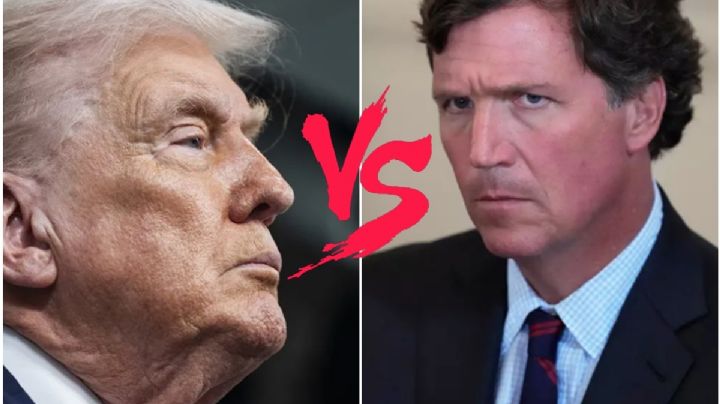 Donald Trump vs Tucker Carlson: cruzan acusaciones de "Anticristo" y de "bajo coeficiente"